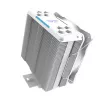 Gaisa dzesētājs Darkflash Z4 Pro Mist balta — 120 mm ventilators, hidrauliskais gultnis, 200 W TDP, atbalsta AM5/AM4/LGA1700/1200/115x