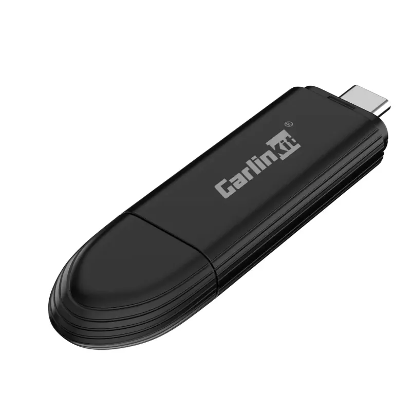 Carlinkit automašīnas multivides uztvērējs MINI PRO — melns, 81.3×21×10.5 mm