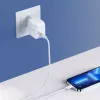 USB-C strāvas lādētājs CHOETECH PD8007 45W ES balts – USB‑C PD 45W
