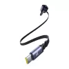 Automašīnas lādētājs Baseus Enjoyment Max 60W ar integrētiem USB-C kabeļiem, 60W jauda