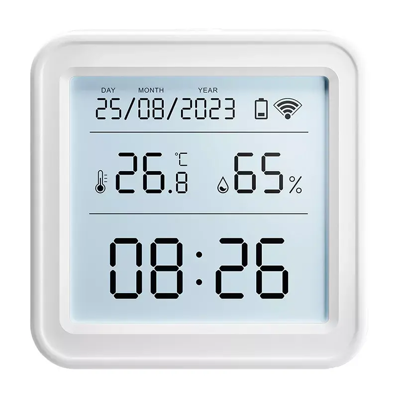 Temperatūras un mitruma sensors Gosund ST17 Zigbee ar LCD displeju