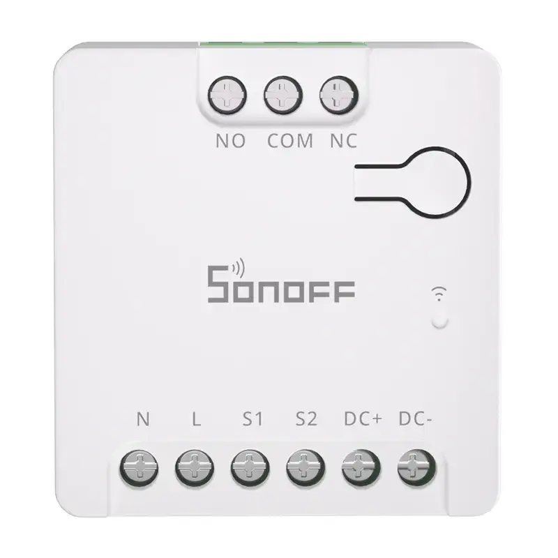 Viedais Wi-Fi slēdzis Sonoff MINI-D maiņstrāva/līdzstrāva 12–48 V sausais kontakts