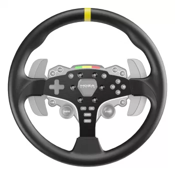 Racing wheel MOZA RS046 gaming controller accessory Melns PC