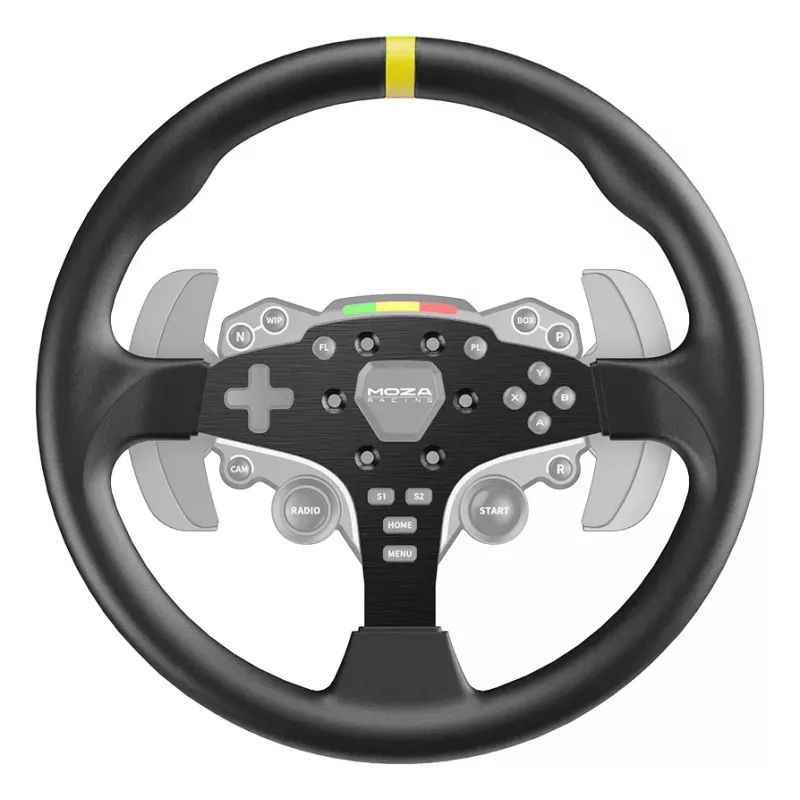 Racing wheel MOZA RS046 gaming controller accessory Melns PC
