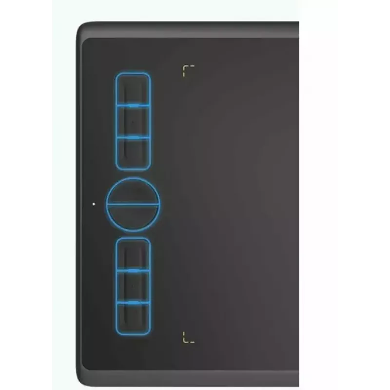 Grafikas planšetdators HUION Inspiroy H580X — aktīvā zona 8,5×5,0 collas, 5080 LPI, 8192 spiediena līmeņi, 8 programmējami taustiņi, USB-C