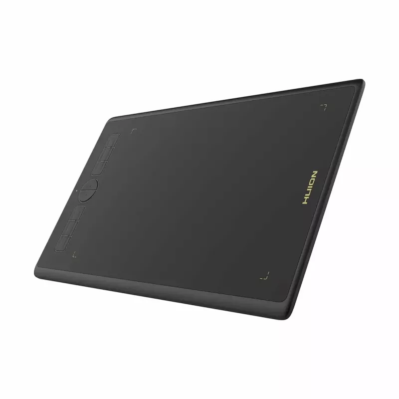 Grafikas planšetdators HUION Inspiroy H580X — aktīvā zona 8,5×5,0 collas, 5080 LPI, 8192 spiediena līmeņi, 8 programmējami taustiņi, USB-C