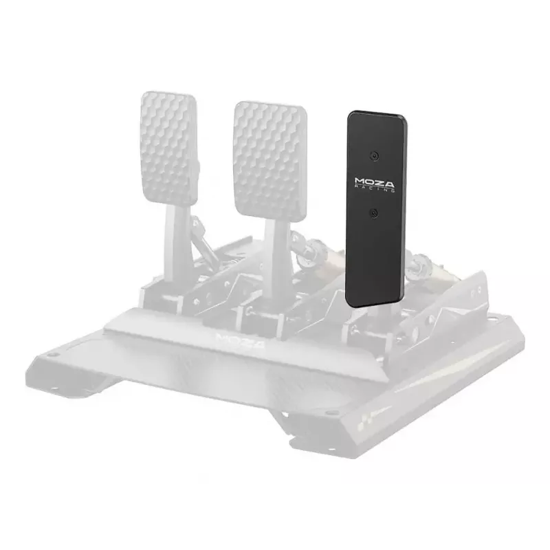 Moza Racing CRP2 pedāļa montāžas plāksne, alumīnija, melna, 60 mm x 185 mm