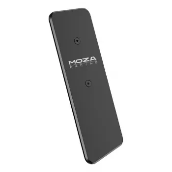 Moza Racing CRP2 pedāļa montāžas plāksne, alumīnija, melna, 60 mm x 185 mm