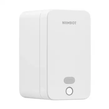 Niimbot K2 portatīvais etiķešu printeris balts — pārnēsājams Bluetooth etiķešu printeris, kompakts dizains