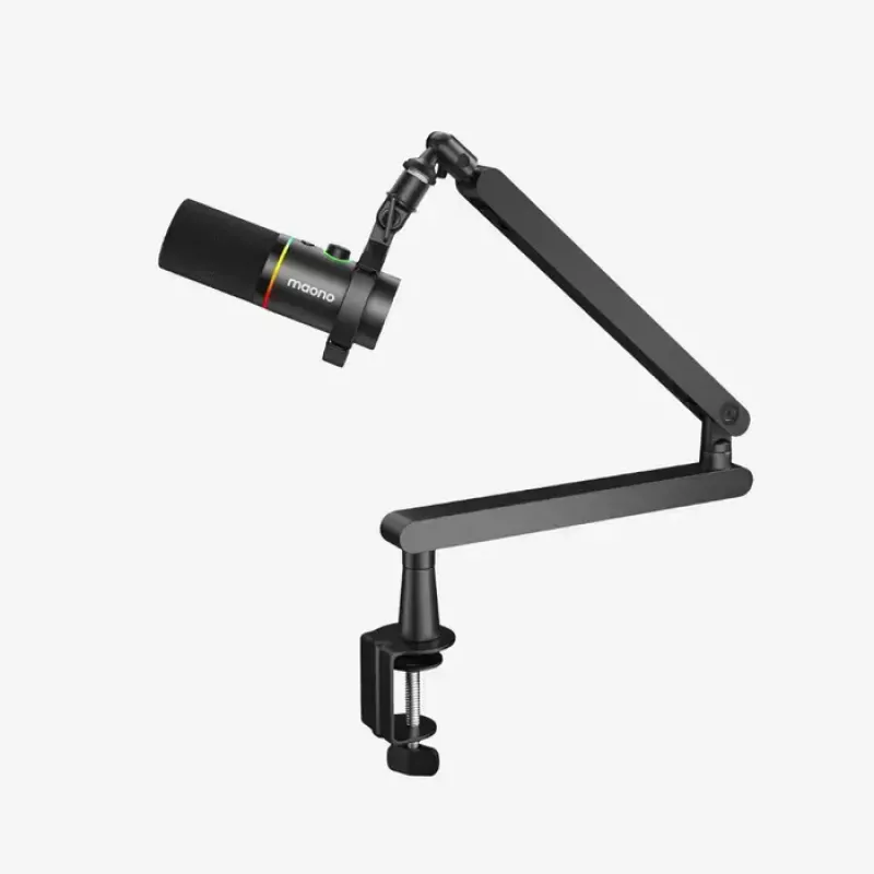 Podkāsta mikrofons MAONO PD200X Melns — vadu XLR/USB-C, jutība -52 dB, 40–16000 Hz