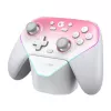Bezvadu kontrolieris GameSir SuperNova T4n Pro Rozā — Bluetooth, ergonomisks rokas dizains