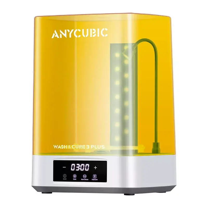 Tīrīšanas un žāvēšanas iekārta AnyCubic Wash & Cure 3 Plus WS3LA0WH-Y-O 3D izdrukām
