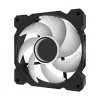 Dzesēšanas ventilators Darkflash DR08 (melns) — korpusa/procesora ventilators, modelis DR08 melns