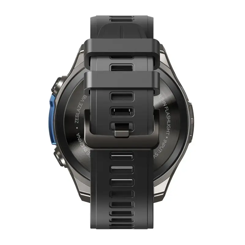 Viedpulkstenis Zeblaze Vibe 8 Abyss Melns ar sirdsdarbības monitoru, ūdensizturīgs