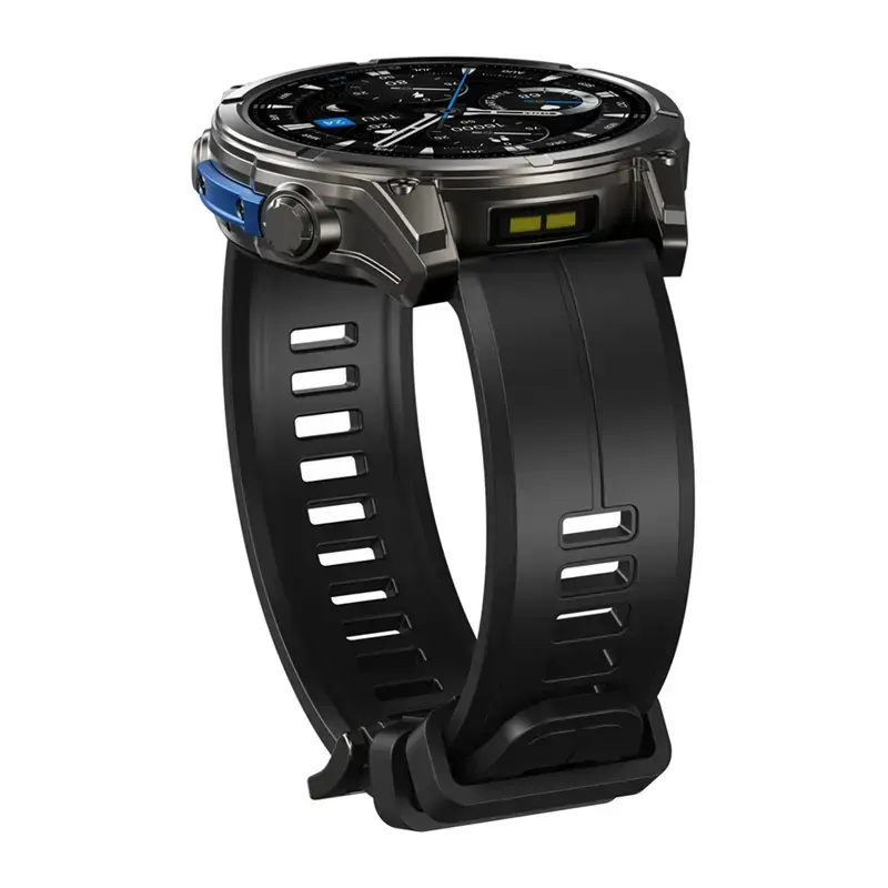 Viedpulkstenis Zeblaze Vibe 8 Abyss Melns ar sirdsdarbības monitoru, ūdensizturīgs