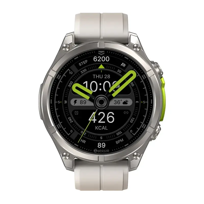 Smartwatch Zeblaze Vibe 8 Abyss (pelēks) — pulsometrs, ūdensizturīgs