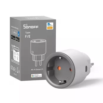 Smart plug Sonoff S60 16A ar Wi‑Fi, tālvadību un enerģijas uzraudzību