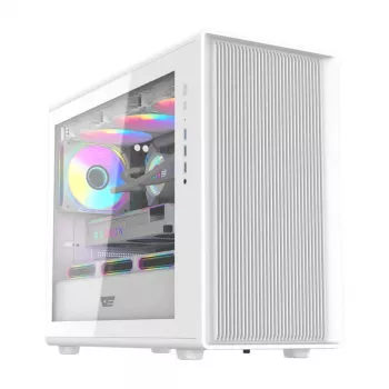 Datorkorpuss Darkflash DB460M Micro ATX Balts