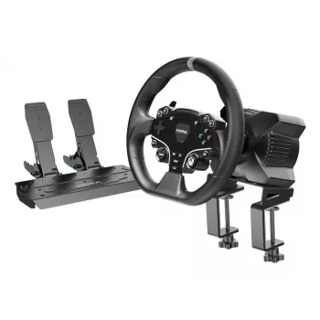 Moza Racing R3 Bundle For XBOX & PC, Stūre + Pedāļi, PC, Xbox One, Xbox Series S, Xbox Series X, Mājas poga, 360°, Tiešā piedziņa, Regulējams