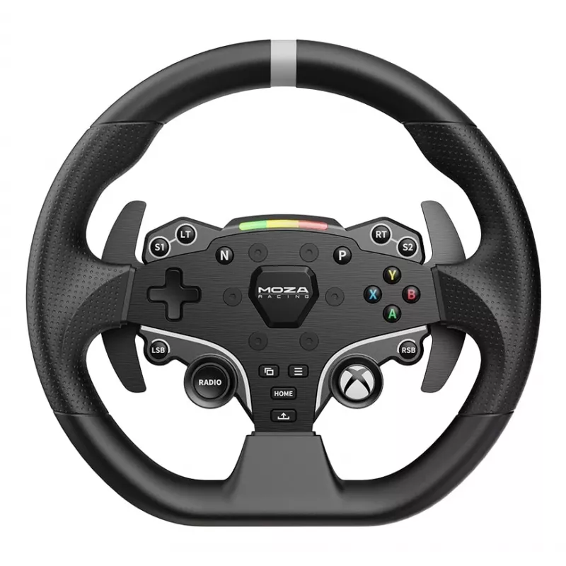 Moza Racing R3 Bundle For XBOX & PC, Stūre + Pedāļi, PC, Xbox One, Xbox Series S, Xbox Series X, Mājas poga, 360°, Tiešā piedziņa, Regulējams
