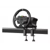 Moza Racing R5 Bundle, Stūre + Pedāļi, PC, Vadu, Melns, Alumīnijs, Āda, Tērauds, Alumīnijs, Āda