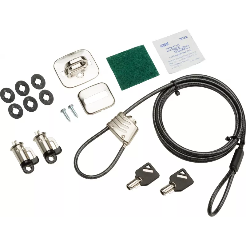 HP Business PC Security Lock v3 Kit Melns Key Lock for PC
