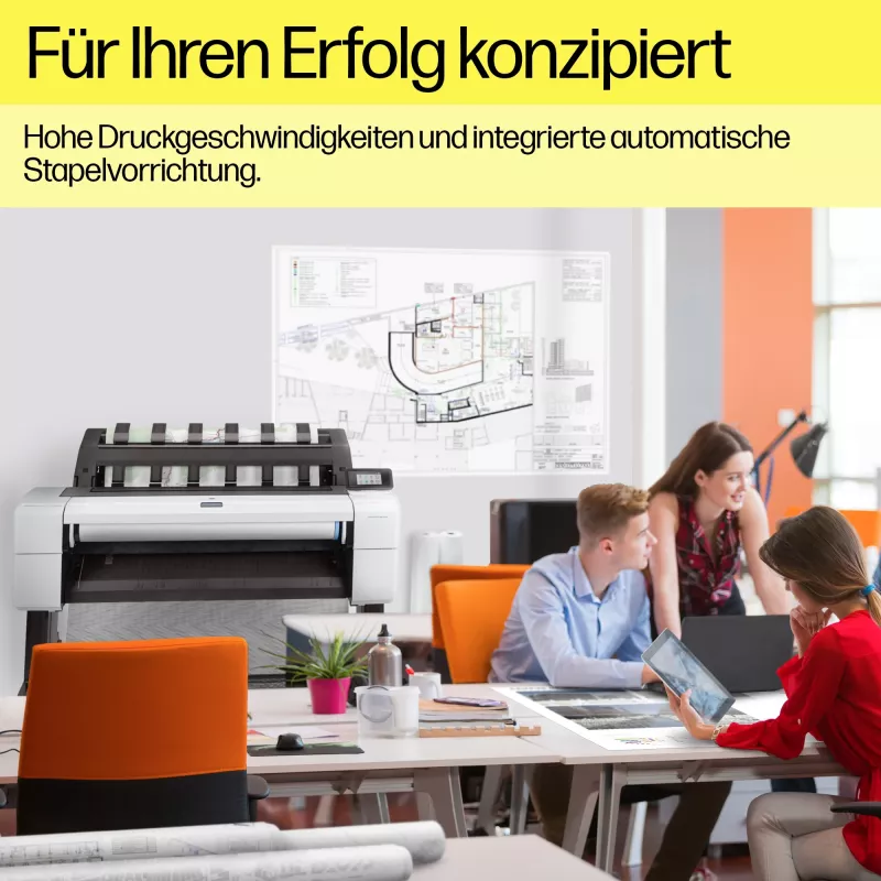 HP Designjet T1600dr 36 collu PostScript printeris