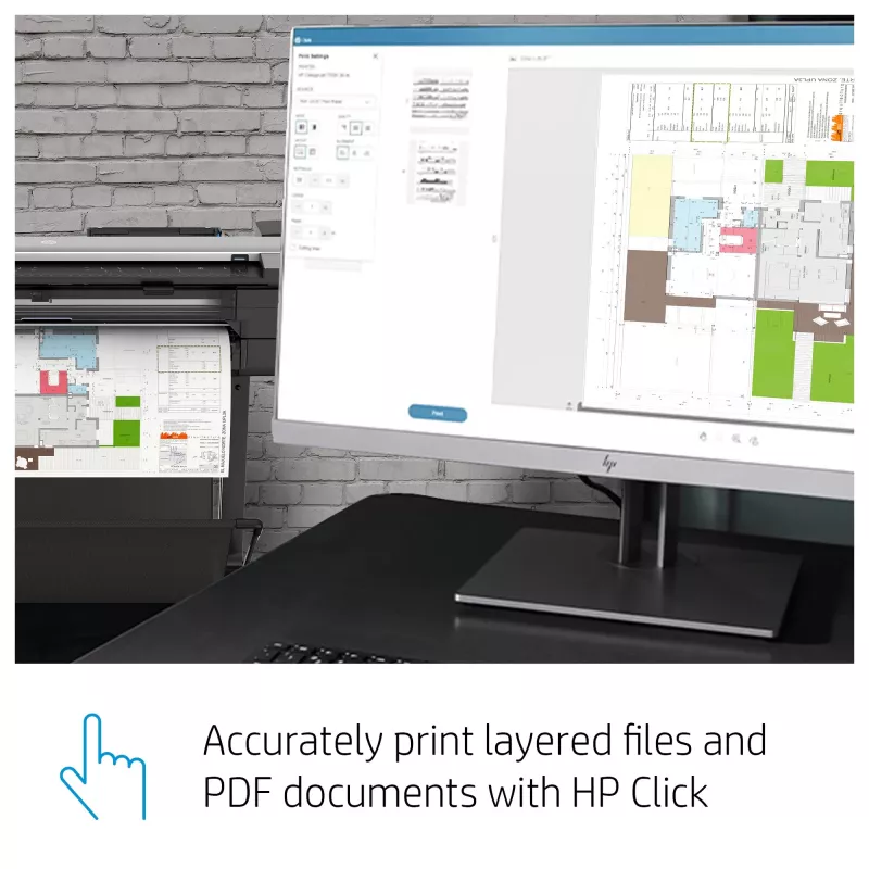 HP Designjet T830 24 collu daudzfunkciju printeris