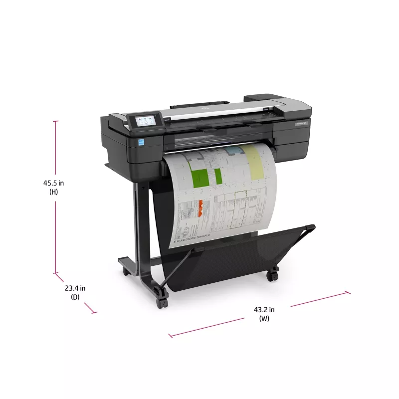 HP Designjet T830 24 collu daudzfunkciju printeris