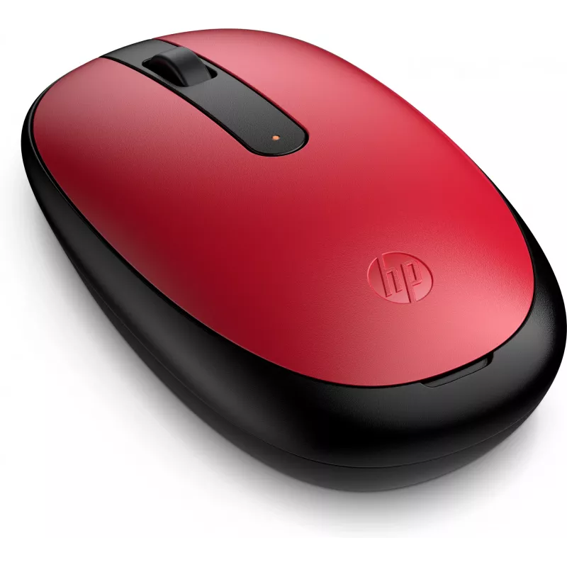 HP 240 Empire Red Bluetooth pele, piemērota abām rokām, optiskā, Bluetooth, 1600 DPI, sarkana