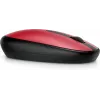 HP 240 Empire Red Bluetooth pele, piemērota abām rokām, optiskā, Bluetooth, 1600 DPI, sarkana