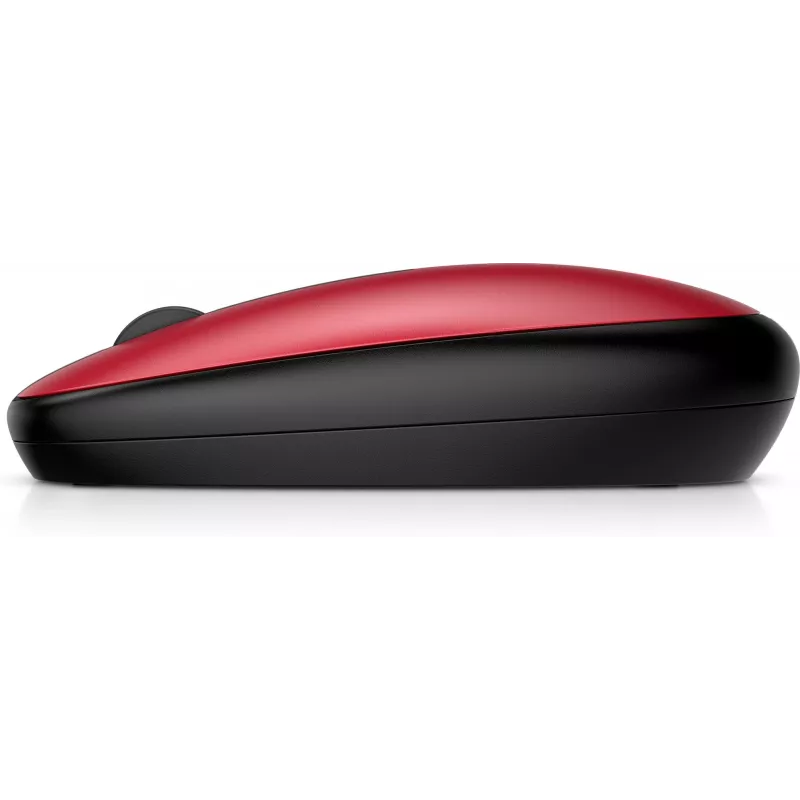 HP 240 Empire Red Bluetooth pele, piemērota abām rokām, optiskā, Bluetooth, 1600 DPI, sarkana