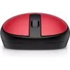 HP 240 Empire Red Bluetooth pele, piemērota abām rokām, optiskā, Bluetooth, 1600 DPI, sarkana