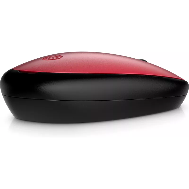 HP 240 Empire Red Bluetooth pele, piemērota abām rokām, optiskā, Bluetooth, 1600 DPI, sarkana