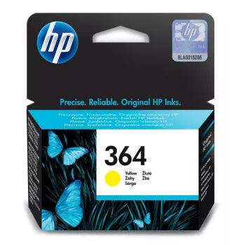 Tintes kasetne HP No 364 Yellow SE UK CB320EE#BA3