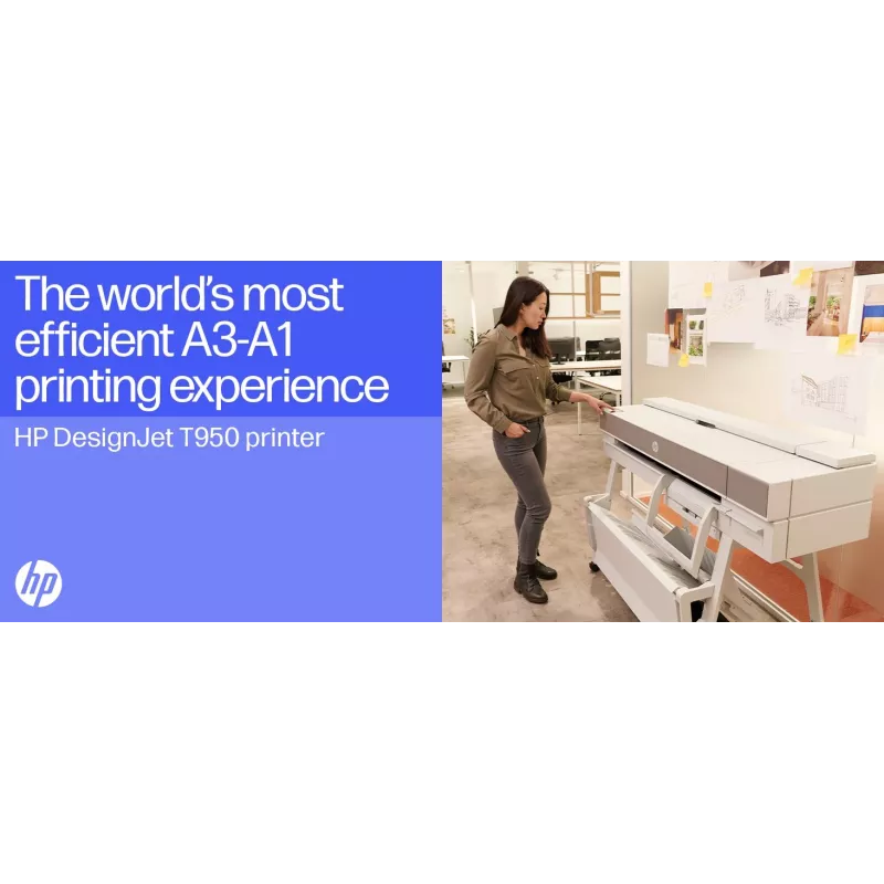 Printer HP DesignJet T950 36-in Thermal Inkjet 2400x1200 DPI