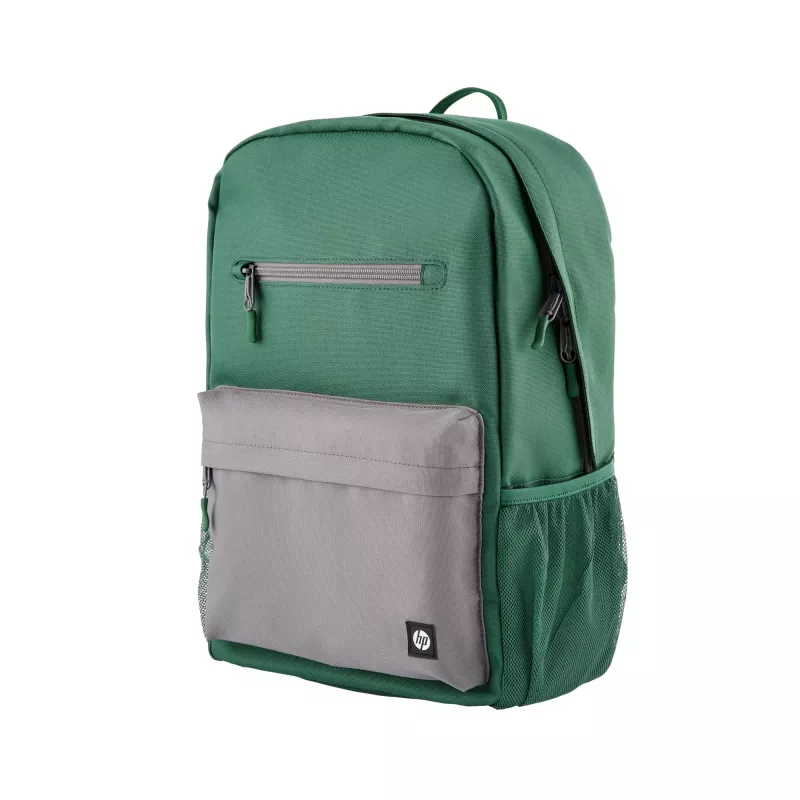 Ikdienas mugursoma HP Campus zaļa Backpack zaļi pelēka poliesters