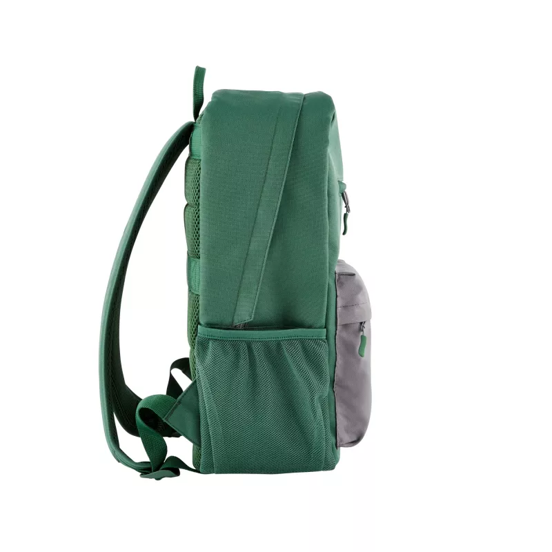 Ikdienas mugursoma HP Campus zaļa Backpack zaļi pelēka poliesters