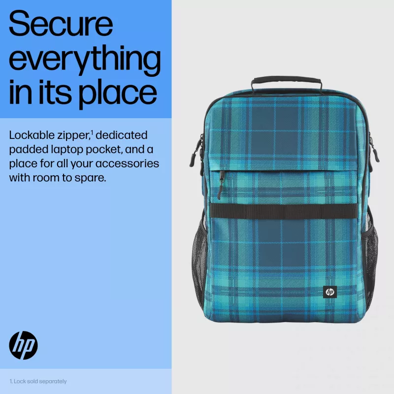 Ikdienas mugursoma HP Campus XL Tie Dye Melns Pattern