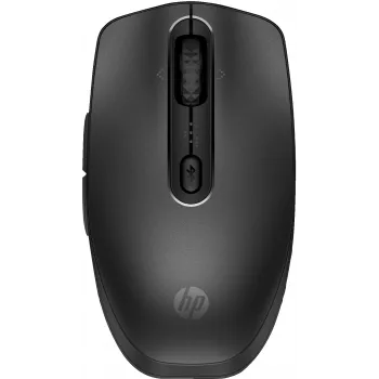 HP 695 uzlādējama bezvadu pele, piemērota abām rokām, Bluetooth, 4000 DPI, melna