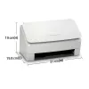HP Scanjet Enterprise Flow 5000 s5 lokšņu padeves skeneris 600 x 600 DPI A4 Balts