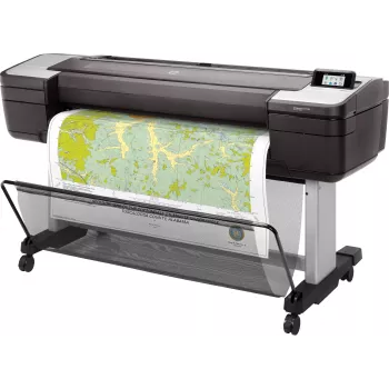 HP Designjet T1700 44 collu printeris, termiskā tintes strūkla, 2400 x 1200 DPI, HP-GL/2, TIFF, JPEG, CALS G4, URF, ciāna, foto melna, matēta melna, fuksīna, dzeltena, 2400 x 1200 DPI, 116 lpp/h