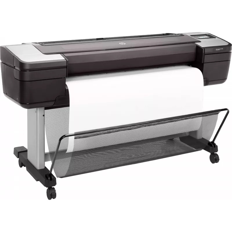 HP Designjet T1700 44 collu printeris, termiskā tintes strūkla, 2400 x 1200 DPI, HP-GL/2, TIFF, JPEG, CALS G4, URF, ciāna, foto melna, matēta melna, fuksīna, dzeltena, 2400 x 1200 DPI, 116 lpp/h