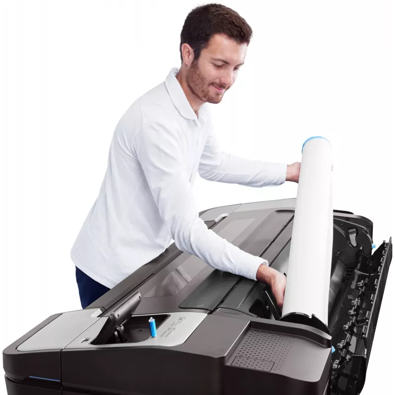 HP Designjet T1700 44 collu printeris, termiskā tintes strūkla, 2400 x 1200 DPI, HP-GL/2, TIFF, JPEG, CALS G4, URF, ciāna, foto melna, matēta melna, fuksīna, dzeltena, 2400 x 1200 DPI, 116 lpp/h