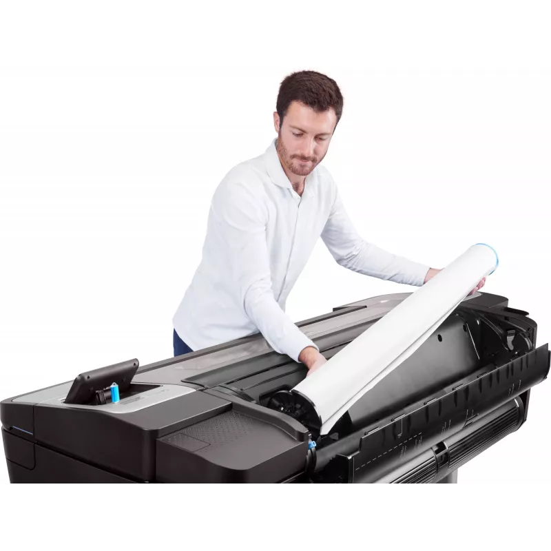 HP Designjet T1700 44 collu printeris, termiskā tintes strūkla, 2400 x 1200 DPI, HP-GL/2, TIFF, JPEG, CALS G4, URF, ciāna, foto melna, matēta melna, fuksīna, dzeltena, 2400 x 1200 DPI, 116 lpp/h