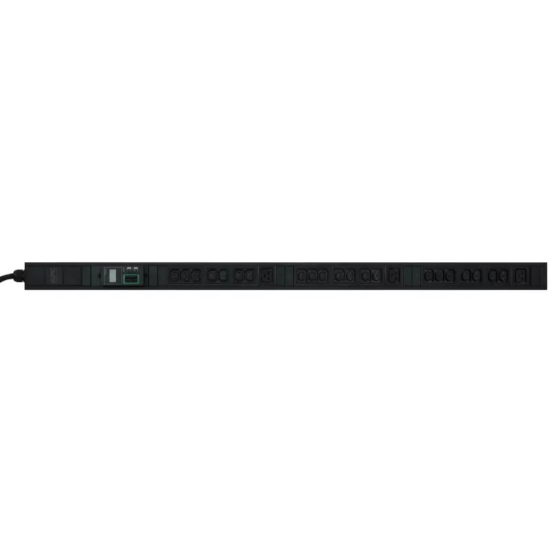 APC Easy Rack PDU, mērīts, 0U, 3 fāžu, 11kW, 230V, 16A, 21 x C13 un 3 x C19 ligzdas, IEC60309 3P+N+PE ieeja