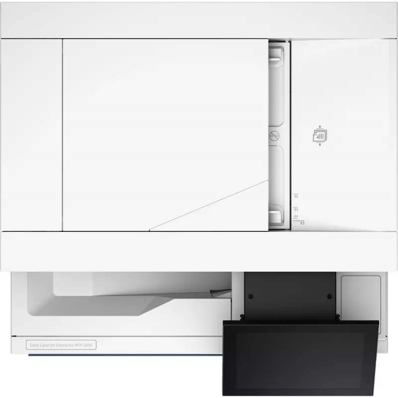Daudzfunkciju printeris HP LaserJet Color Enterprise MFP 5800dn lāzerkrāsu drukāšana