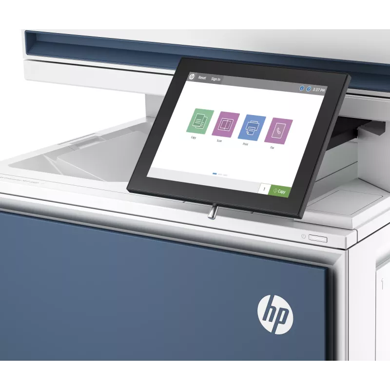 Daudzfunkciju printeris HP LaserJet Color Enterprise MFP 5800dn lāzerkrāsu drukāšana