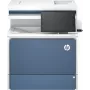 HP Color LaserJet Enterprise Flow MFP 5800zf printeris, lāzeris, krāsu druka, 1200 x 1200 DPI, A4, tiešā druka, balts