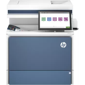 HP Color LaserJet Enterprise Flow MFP 5800zf printeris, lāzeris, krāsu druka, 1200 x 1200 DPI, A4, tiešā druka, balts